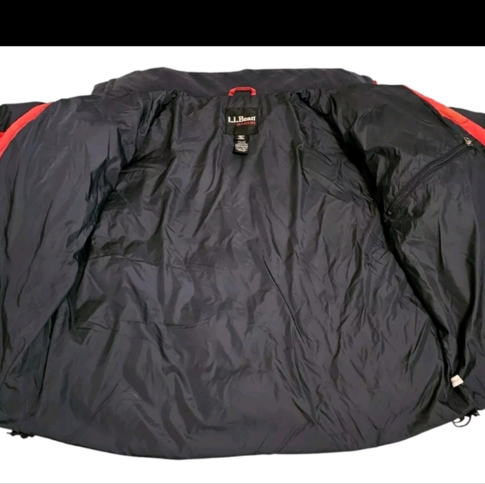 L.L. Bean Outdoors Men's Puffer Jacket Goose Down Lined Large - Picture 10 of 13
